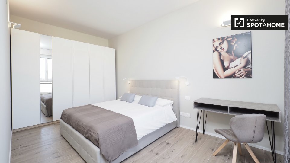 Moderno appartamento con 1 camera da letto in affitto a Buenos Aires, Milano