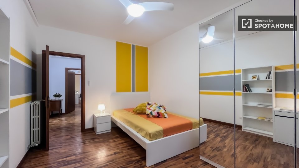 Habitación doble Milán, 6 habitaciones, 102m² — foto 11