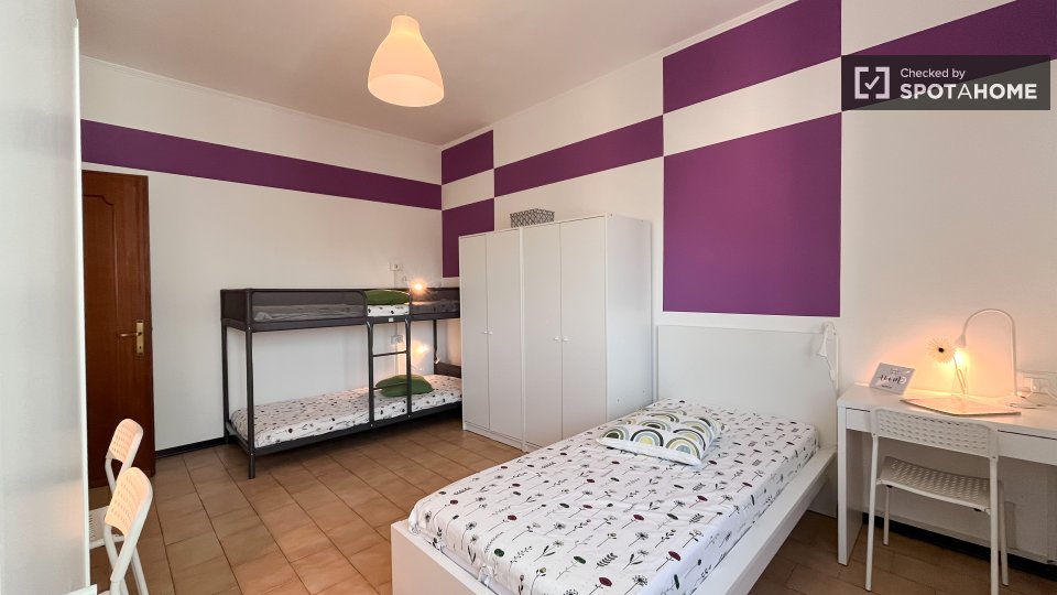 Double room Milan, 9 beds, 90m² — photo 1