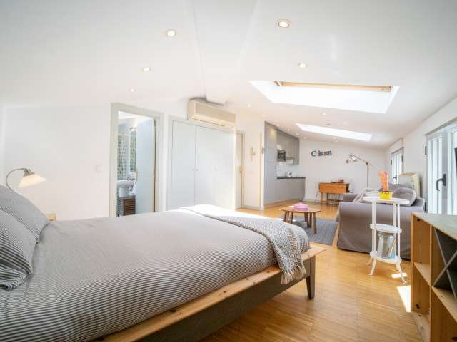 Ethereal studio apartment for rent in Cortes, Madrid - View 5