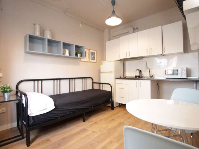 Compact studio apartment for rent in Sant Andreu, Barcelona - Näkymä 4
