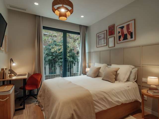 1-bedroom apartment for rent in El Fort Pienc, Barcelona - View 2