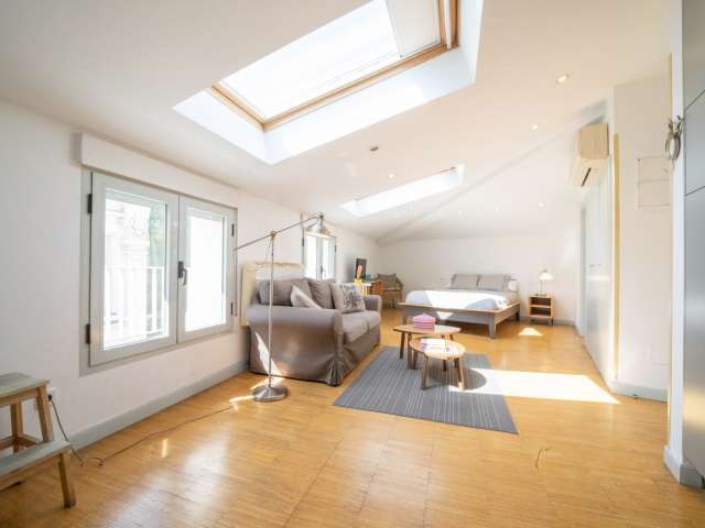 Ethereal studio apartment for rent in Cortes, Madrid - View 4