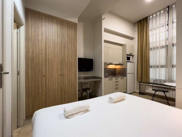 Studio for rent in Sants, Barcelona - Vista 6