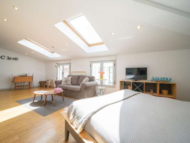 Ethereal studio apartment for rent in Cortes, Madrid - View 3