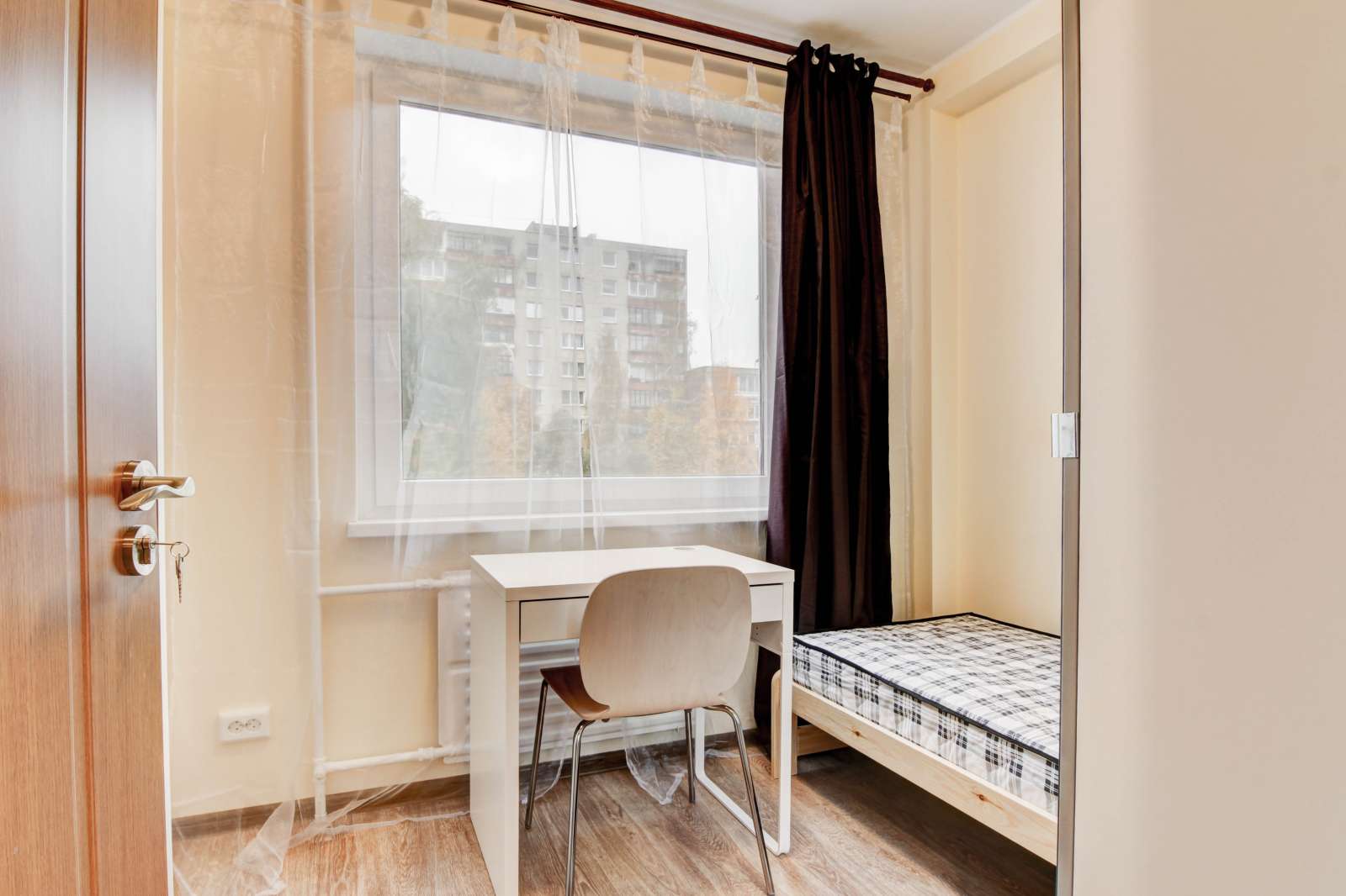 Room in shared flat for rent in Baltupiai, Vilnius.