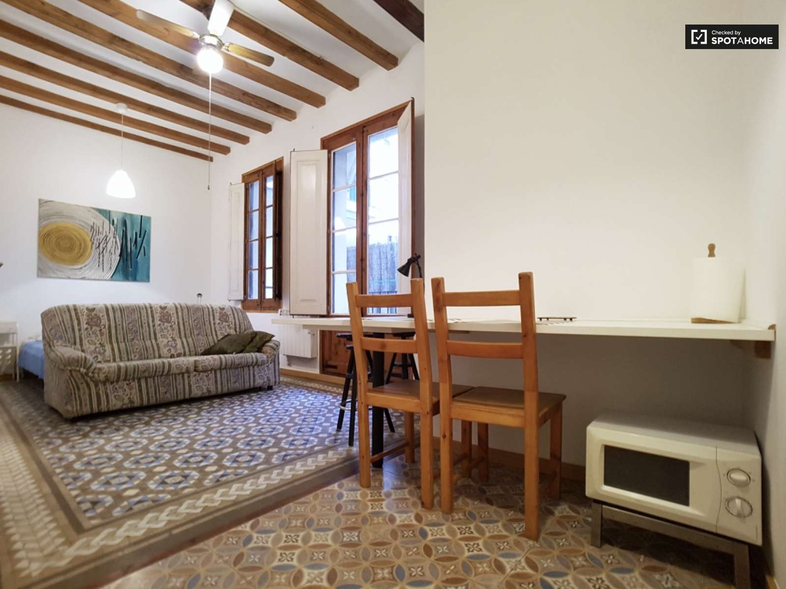 Studio apartment for rent in Barri Gòtic, Barcelona (ref 150066